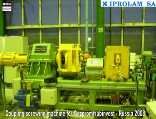 Coupling screwing machine range 2 3/8&quot; – 6 5/8&quot;//Sytco-GAZPROMTRUBINVEST Rusia