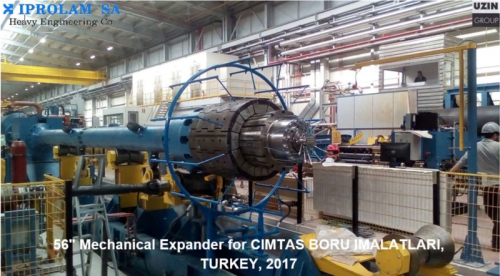 56’’ Mechanical Expander // CIMTAS BORU IMALATLARI, TURKEY, 2017