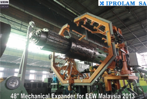 Mechanical pipes expander for 48&quot; //EEW Malaysia